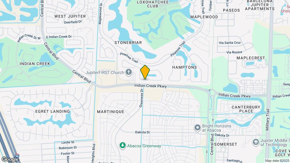 180 S Hampton Dr Map and Location Details