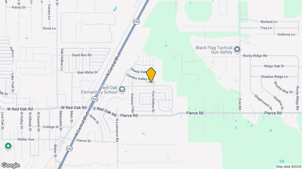 323 Vly Rdg Dr Map and Location Details