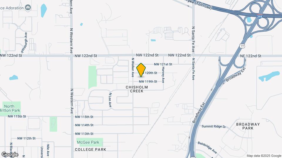 419 NW 119th St Map and Location Details
