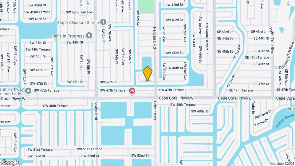 414 SW 47th St Map and Location Details