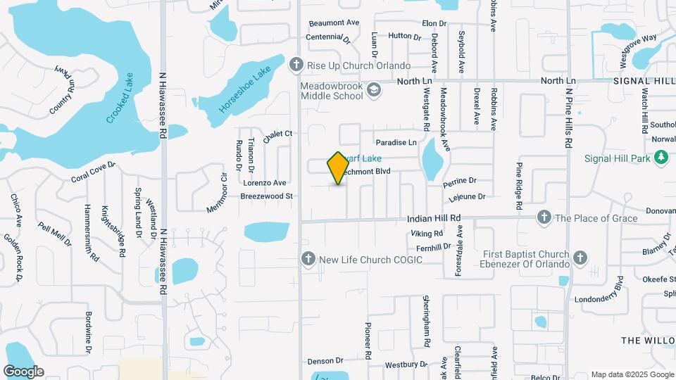 6110 Perrine Dr Map and Location Details