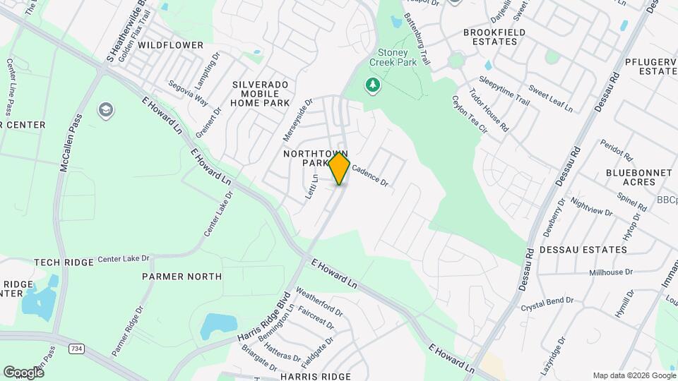 13720 Harris Ridge Blvd, Unit A Map and Location Details