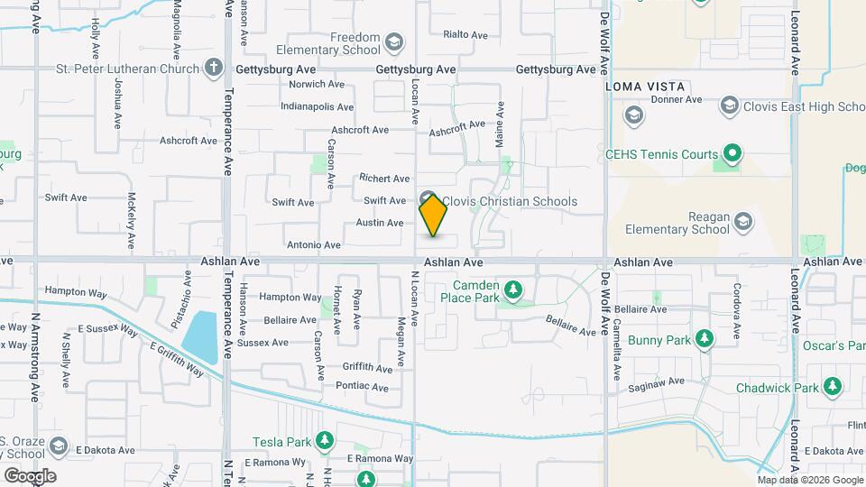 3033 Antonio Ln Map and Location Details