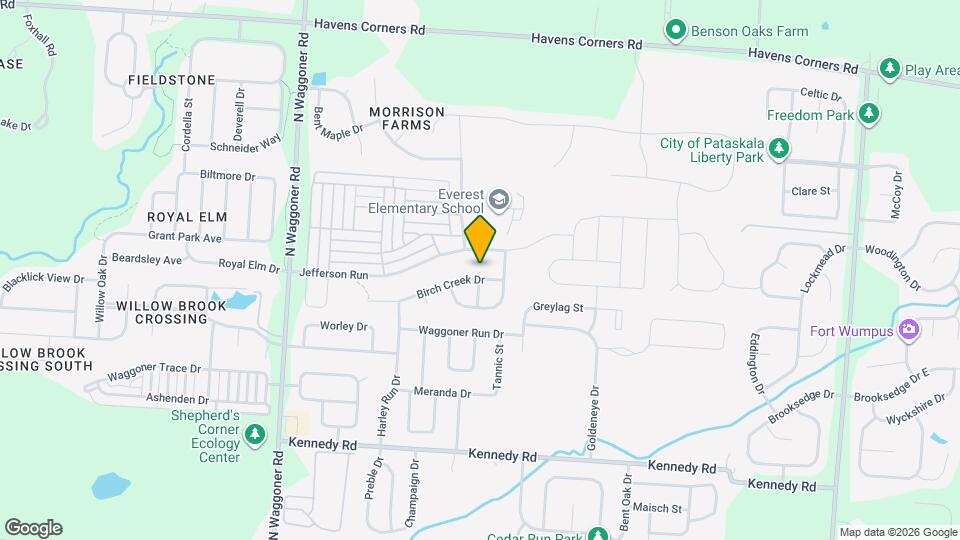 7944 Birch Creek Dr Map and Location Details