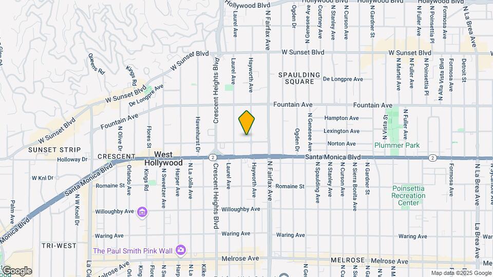 7953 Norton Ave Mapa y Detalles de la Ubicación