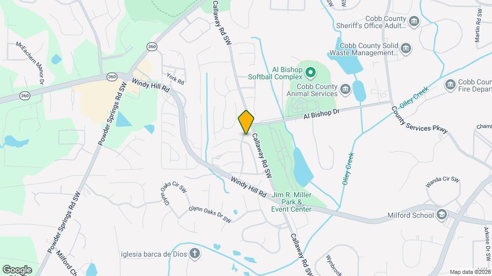 2109 Cumberland Creek Trail SW Mapa y Detalles de la Ubicación