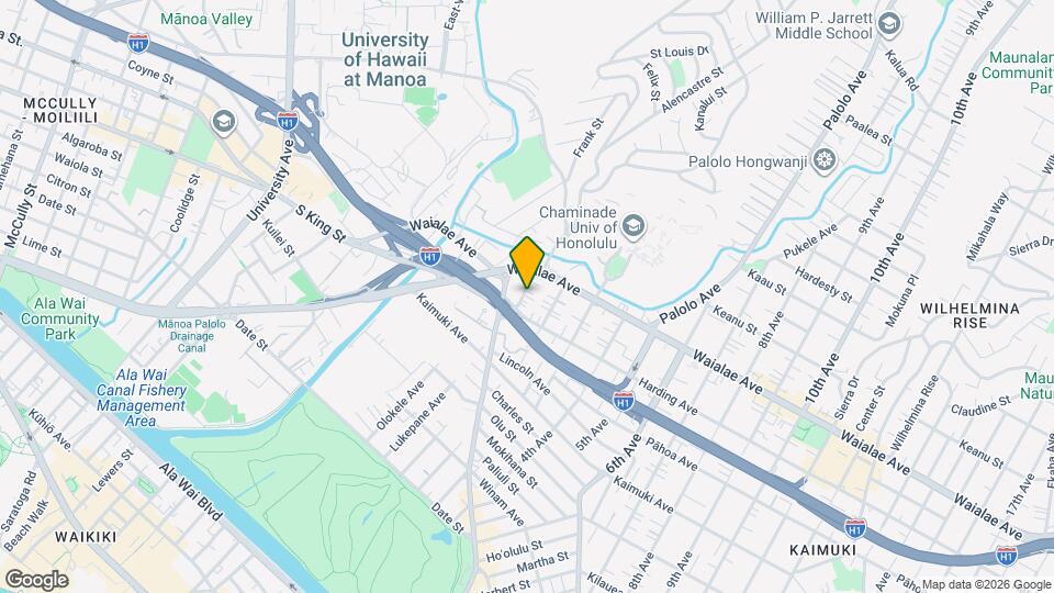 1129 1st Ave Map and Location Details