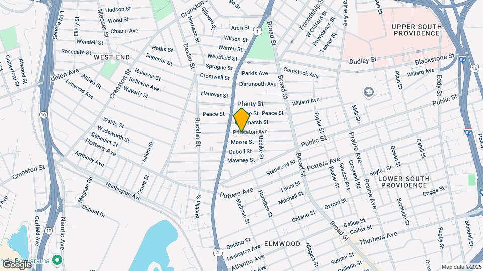 118 Princeton Ave Mapa y Detalles de la Ubicación