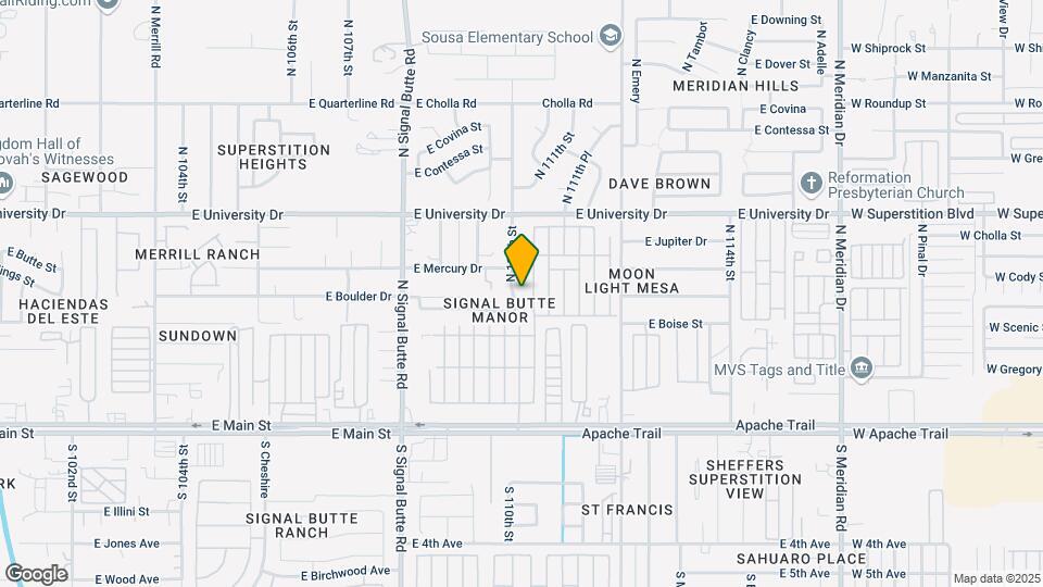 225 N 110th St Map and Location Details