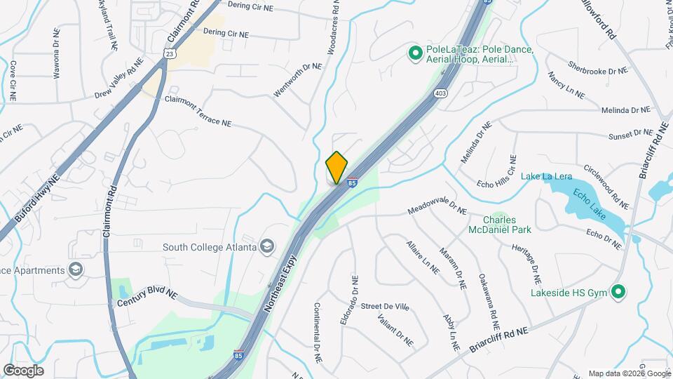 2805 I-85 Map and Location Details