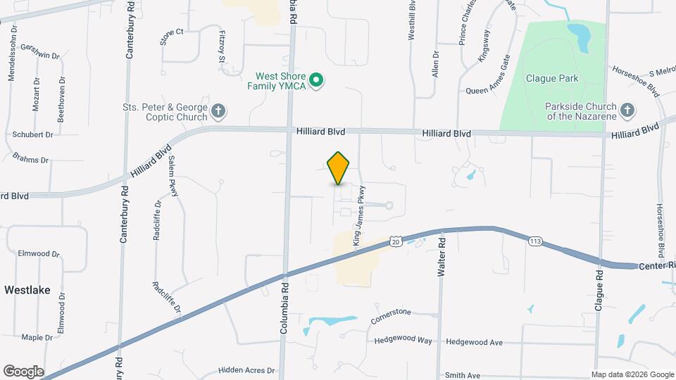 1930 King James Pkwy Map and Location Details