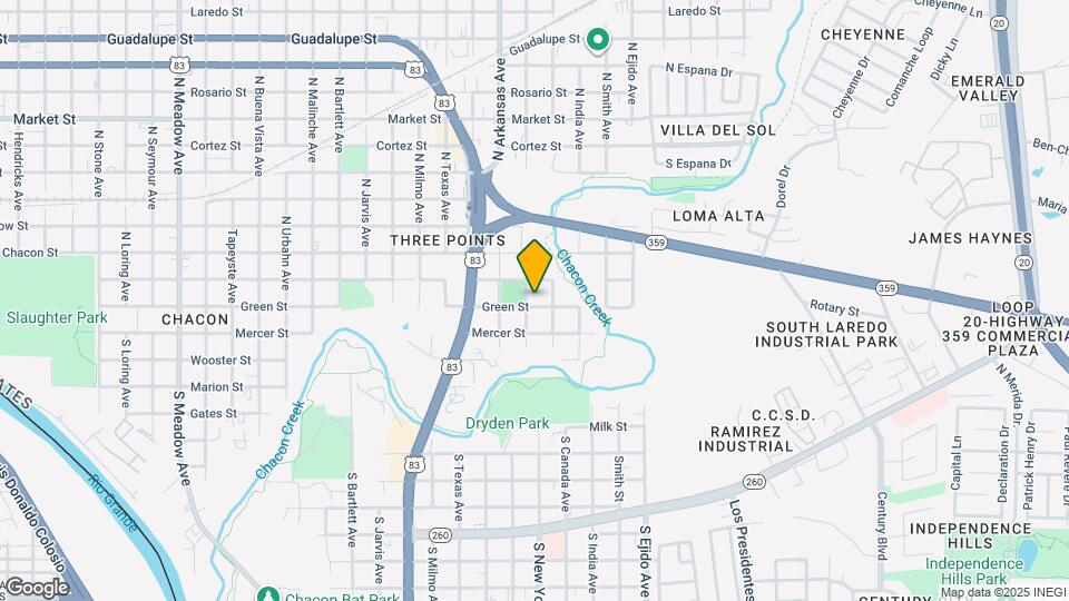 2908 Green St Map and Location Details