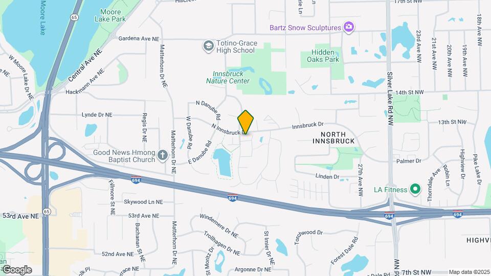 1551 N Oberlin Cir Map and Location Details