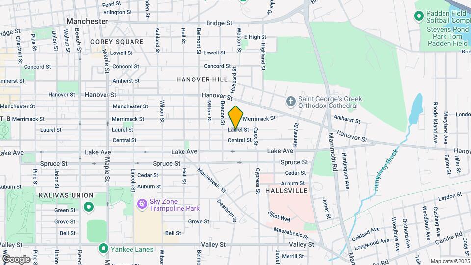 421 Laurel St Mapa y Detalles de la Ubicación