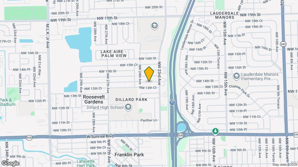 2332 NW 14th St Mapa y Detalles de la Ubicación