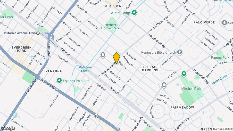 3179 Bryant St Map and Location Details