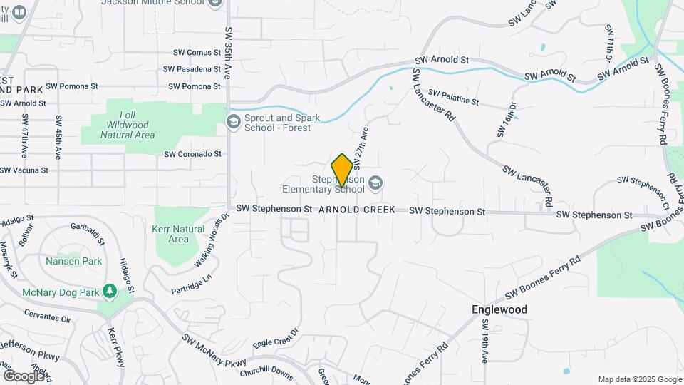 11631 SW Oak Creek Dr Map and Location Details