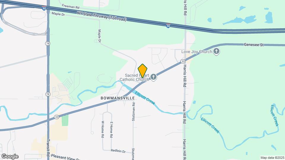 5312 Genesee St Map and Location Details