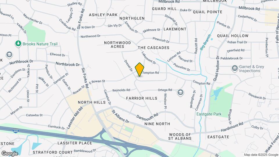 301 Latimer Rd Map and Location Details