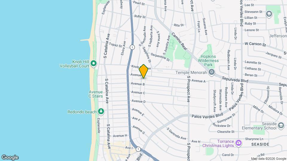 918 S Juanita Ave Map and Location Details