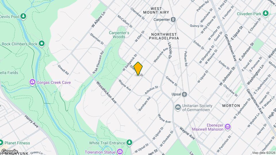 707 Westview St, Unit 1E Map and Location Details