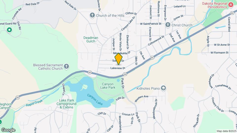 4002 Lakeview Dr Map and Location Details