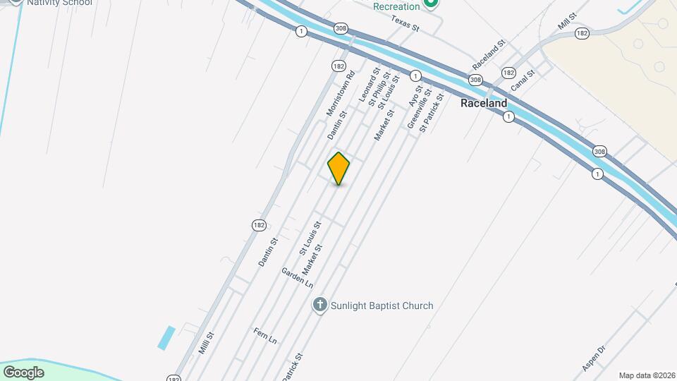 401 St Louis St Map and Location Details