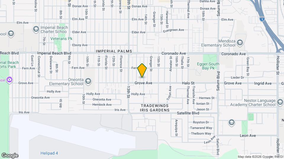 1270-1272 14th St Mapa y Detalles de la Ubicación