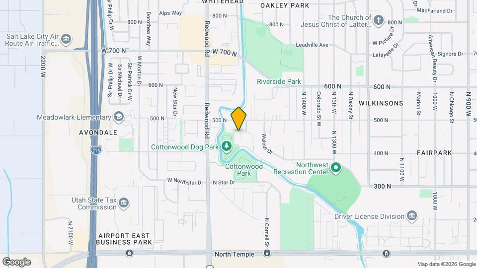 451 N Montgomery St Map and Location Details