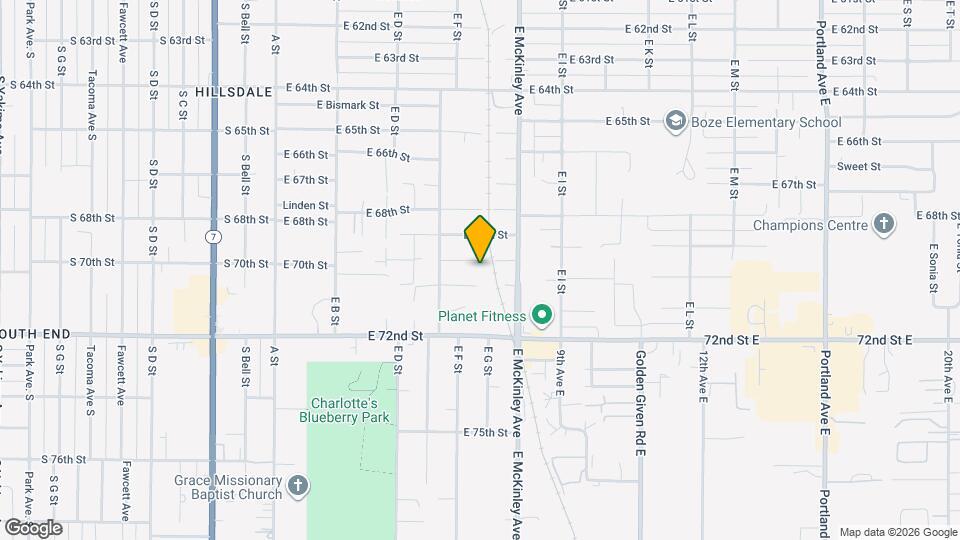 608 West St, Unit B Map and Location Details