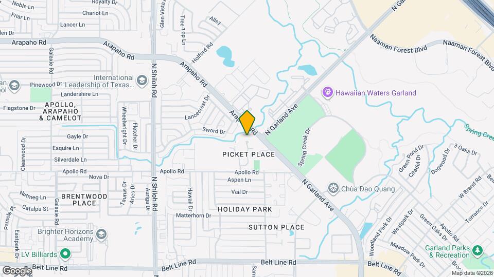 3946 Brandon Park Dr Map and Location Details