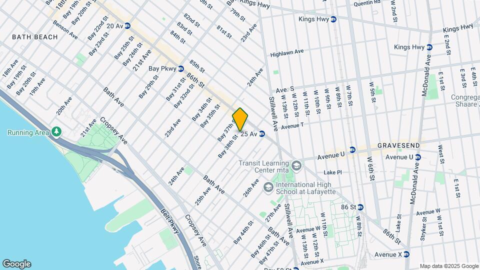 39 Bay 38th St Map and Location Details