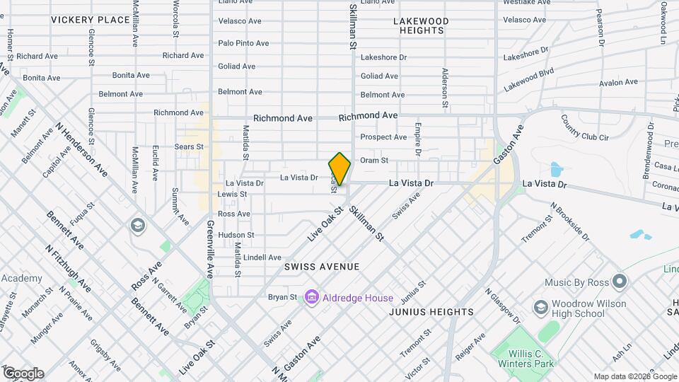 6039 Lewis St Map and Location Details