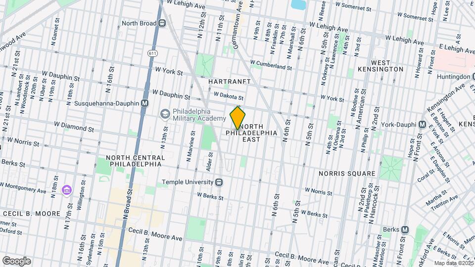 902 W Susquehanna Ave-Unit -1 Map and Location Details