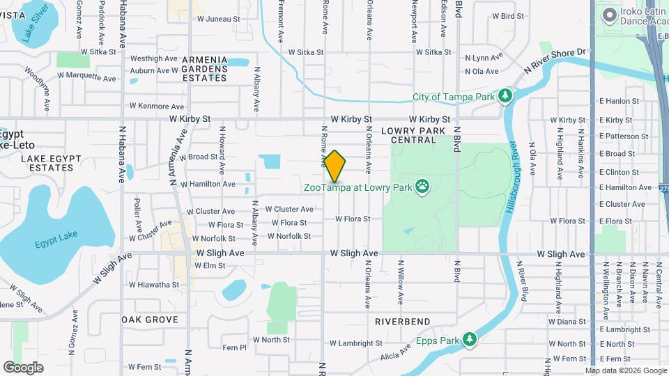 7026 N Dakota Ave Map and Location Details