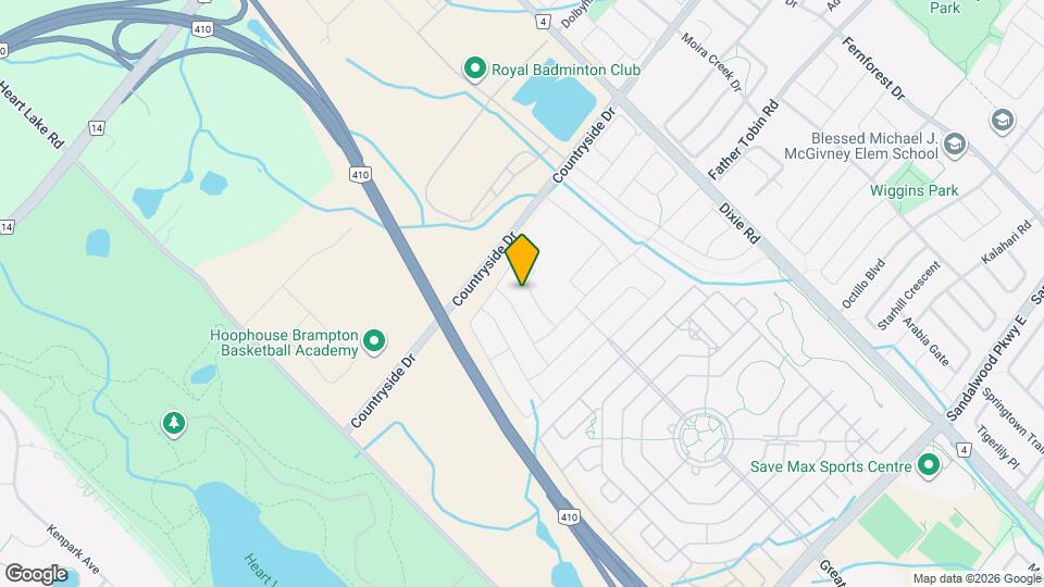 34 Sussexvale Dr Map and Location Details