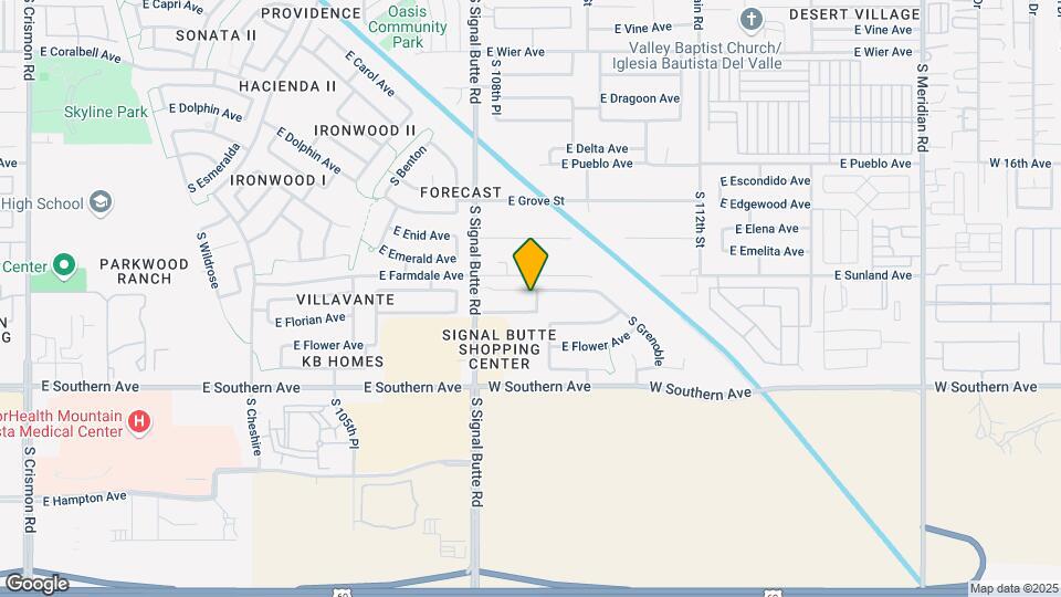 10863 E Forge Cir Map and Location Details