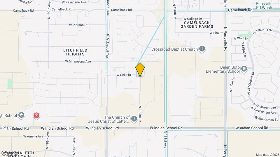 4622 N 192nd Ln Map and Location Details