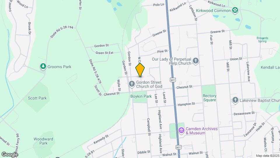 1717 Campbell St Map and Location Details