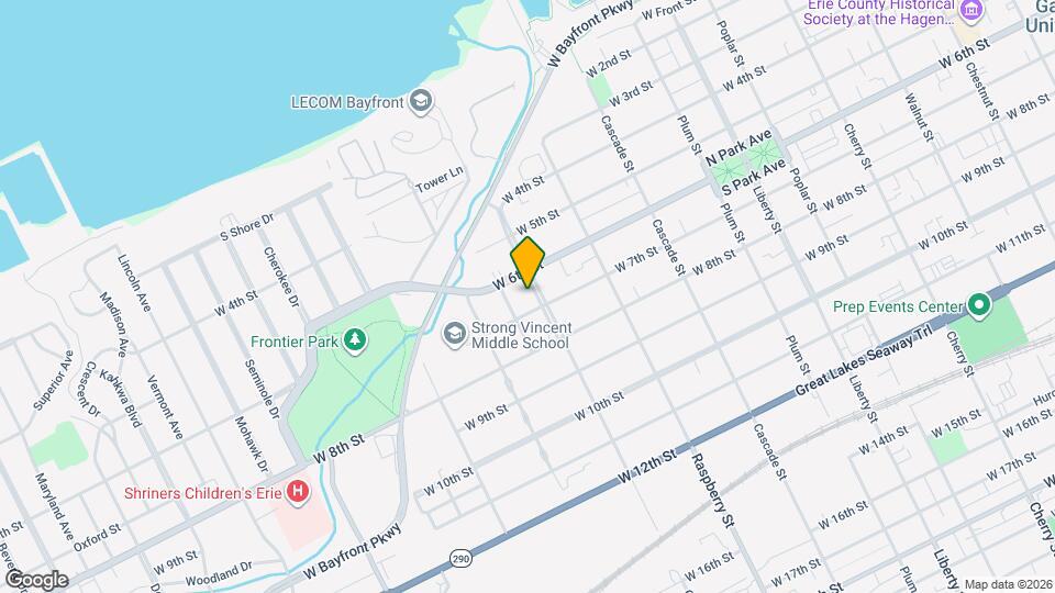 622 Cranberry St Map and Location Details