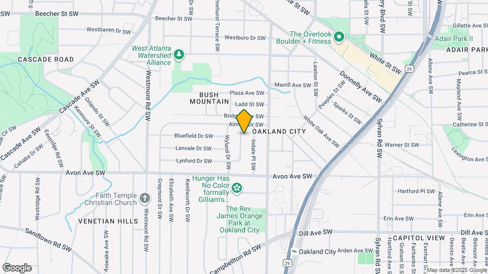 1100 Edgefield Dr SW Mapa y Detalles de la Ubicación