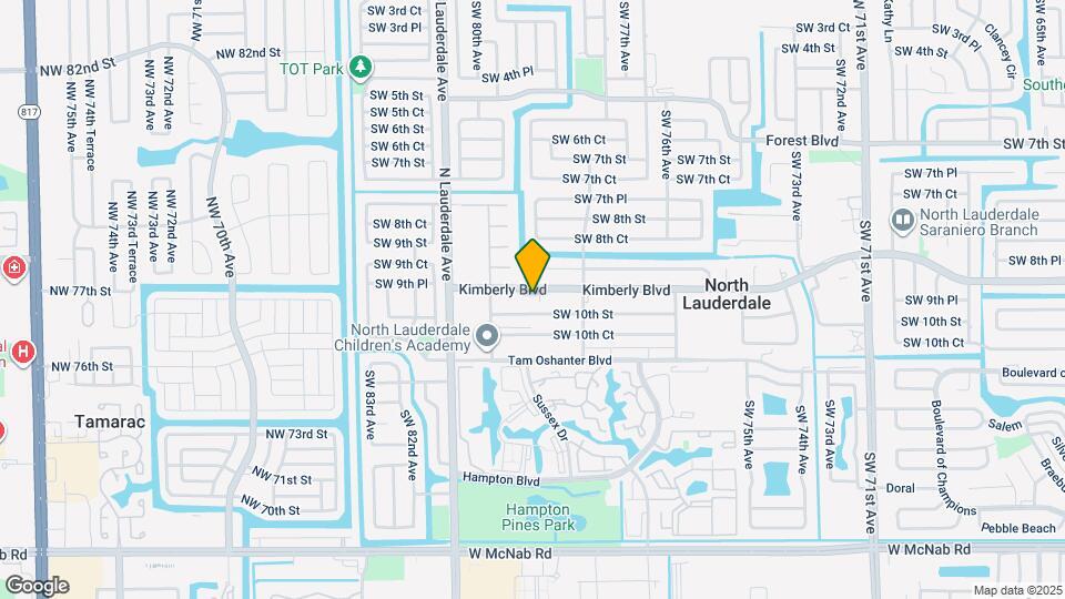 7862 Kimberly Blvd Mapa y Detalles de la Ubicación