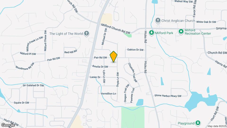 1082 Amelia Dr SW Map and Location Details