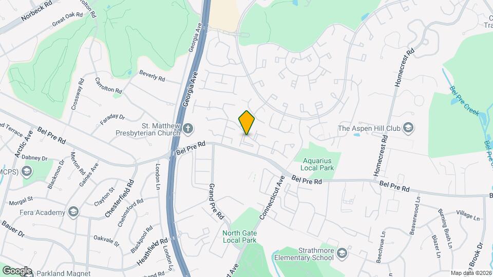 3737 Capulet Terrace Map and Location Details