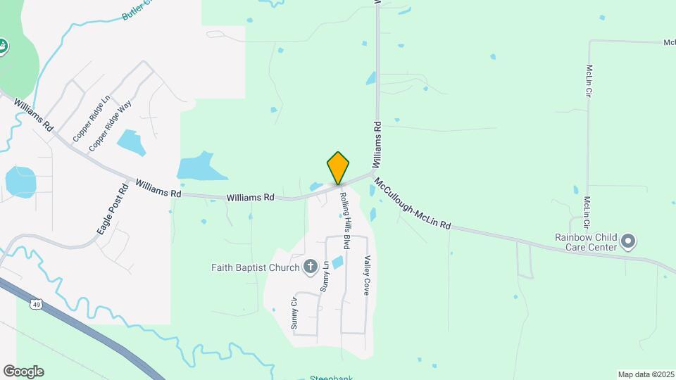 103 Rolling Hills Blvd Mapa y Detalles de la Ubicación