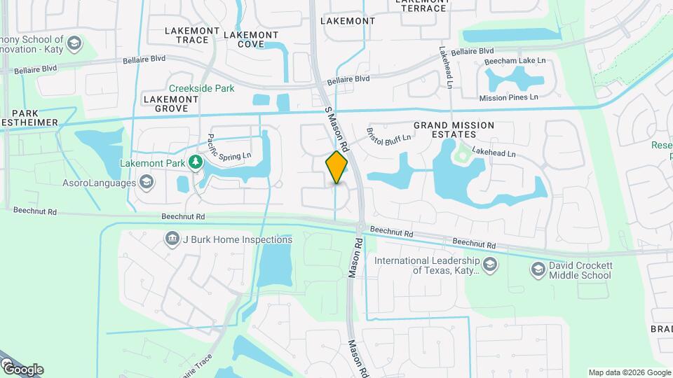 8003 Grove Sky Ct Map and Location Details