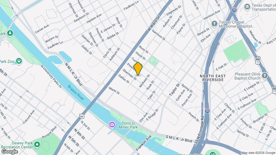 423 Sherman St Map and Location Details