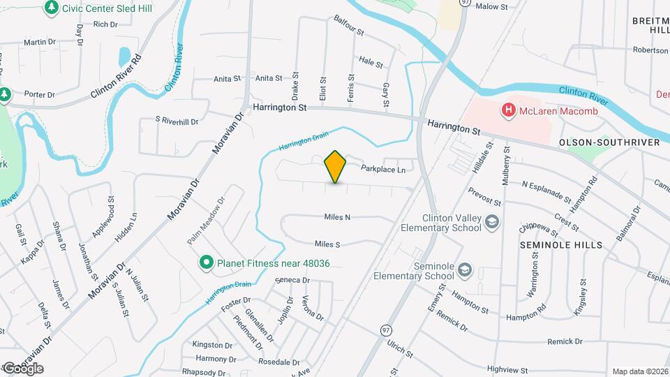 20955 Oak Ridge Dr Mapa y Detalles de la Ubicación