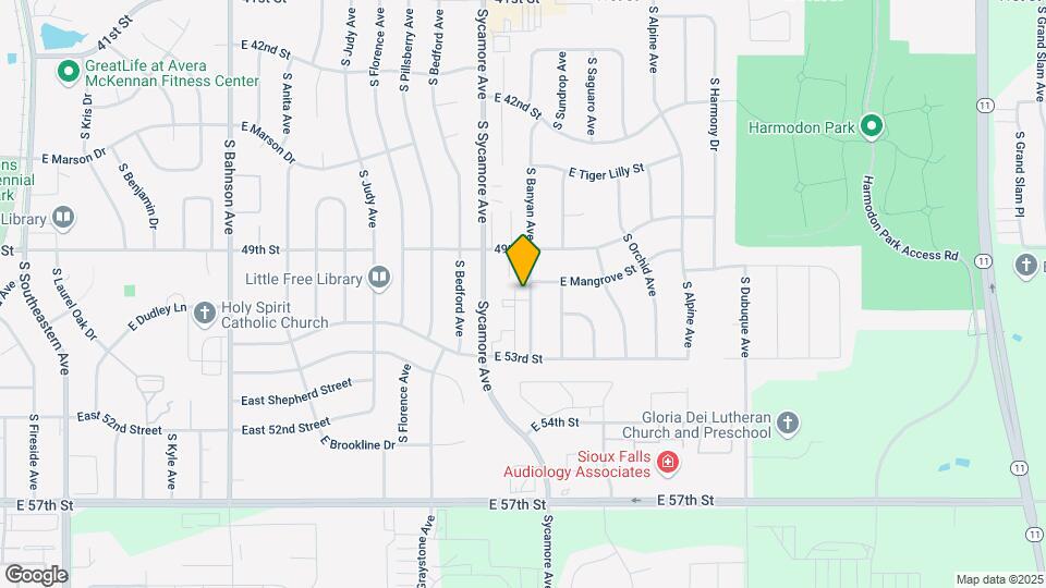 4207-4317 S Banyan Ave Map and Location Details