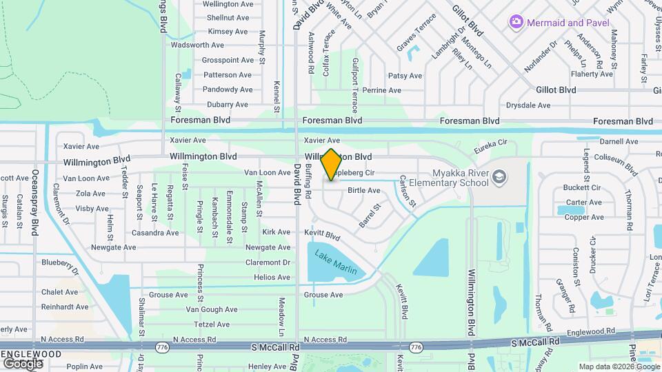 12344 Birtle Ave Map and Location Details